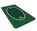 Bullets Playing Cards Tapis de Table Universel pour Les Jeux de société et de Cartes Vert en 160 x 80cm - Tissu de Jeu de Luxe - Tapis de Jeu - Tapis de Table