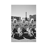 Póster vintage de mujer junto a la piscina, lienzo para decoración de pared, pinturas para sala de estar, dormitorio, decoración de 20 x 30 cm