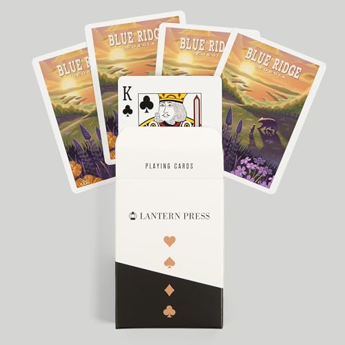 Baraja de Cartas Lantern Press Póker 52 Cartas miniatura 6