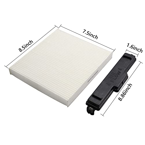 68406048Aa Cabin Air Filter Kit Compatible With Dodge Ram 1500 2500 3500 4500 5500 Air Conditioning Filter & Access Door Replace 68052292Aa 68318365Aa #TOP1