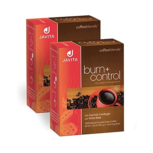 Burn + Control Instant Coffee – Smooth Arabica Blend with Garcini...