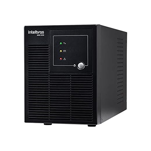 Nobreak Senoidal Intelbras SNB 1000VA Bivolt Preto