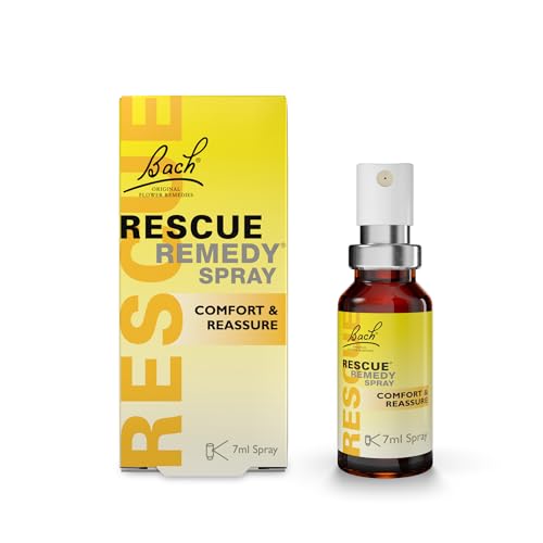 Rescue Remedy Spray | Daily Support for Stressful Moments | Bach Original Flower Essences | Easy-to-Use 7ml Oral Spray