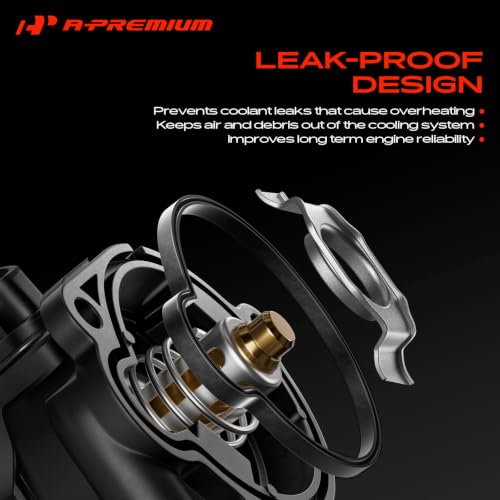 A-Premium Engine Coolant Thermostat Housing Assembly W/Sensor 68003582AB by A-premium - Used condition - Image 5