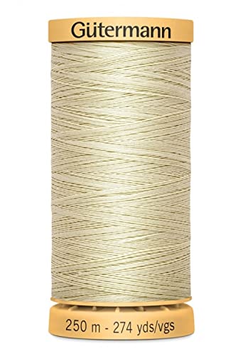 Hilo de algodón natural Gutermann 250 m color 828 miniatura 1