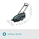 Gardena PowerMax Duo 46/36V Solo Akku-Rasenmäher, DuoBlade-Technologie, 46 cm Schnittbreite, Power for All-kompatibel, ergonomisches Design (14646-55)
