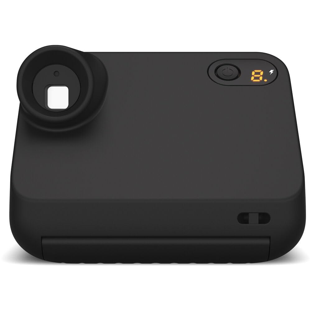 Polaroid Go Generation 2 - Mini cámara instantánea con película Polaroid GO a color, paquete doble y álbum de fotos + paño (4 artículos) (negro)