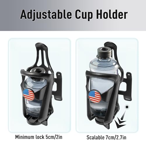 Portavasos ajustable para Can Am Ryker 600/900 2019-2025 miniatura 2