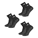 New Balance Unisex 2 Pack Technical Elite Quarter with Coolmax Socks