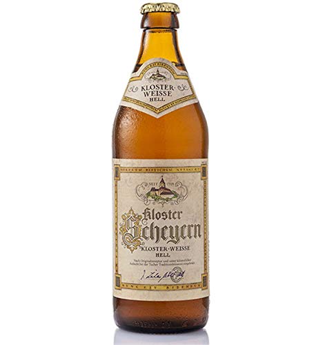 Birra Bavarese Weizen Chiara - Kloster Scheyern Weisse Hell – Cassa da 20 Bottiglie da 0,5 L.