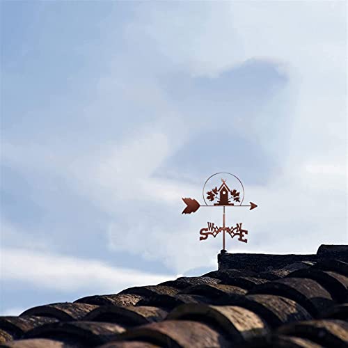 Girouette de toit extérieure pour grange rustique et décors de cour - 6