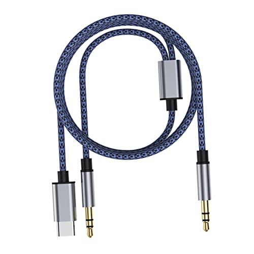 Cable de audio USB C para coche adaptador convertidor de sonido BESTonZON