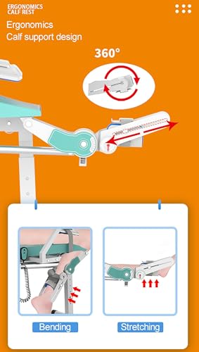 Image of Lower Limb Rehabilitation Trainer for Leg and Knee Joint Stiffness, Bending and Straightening, Intelligent Electric CPM Machine, for Exercise at Home