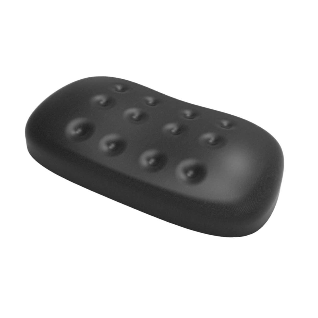 OSALADI 3 Pezzi Pad pad memory foam poggiapolsi delle mani poggiapolsi per mouse tappetino per mouse a mano tampone topo poggiamano memoria Nero