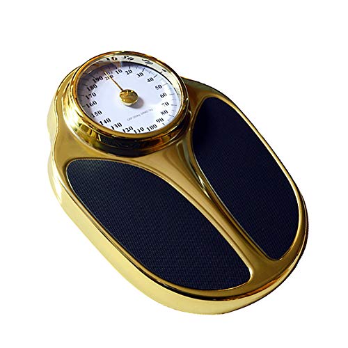 OZBMA Pèse-Personne analogique, mécanique, Cadran Moderne de Haute précision avec Surface antidérapante