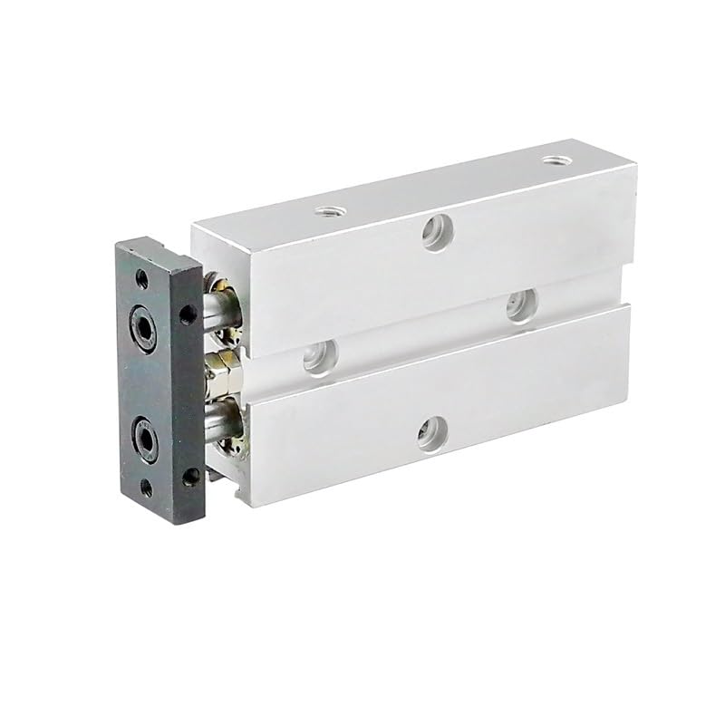 BIVOO TN10 * 70-S Cilindros de Aire compactos de 10 mm de diámetro y 80 mm de Carrera TN10X70-S Cilindro neumático de Aire de Doble acción
