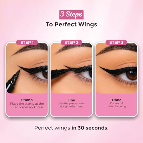 Sanfe Wing In A Wink Eyeliner Stamp miniatura 5
