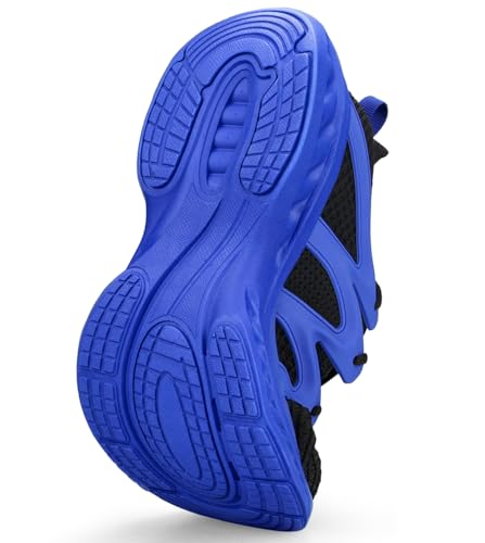Image of Pujcs Men's Slip On Walking Shoes - Lightweight Breathable Mesh Sneakers for All Day Standing,Non Slip Shock Absorbing Athletic Footwear for Gym,Travel & Work