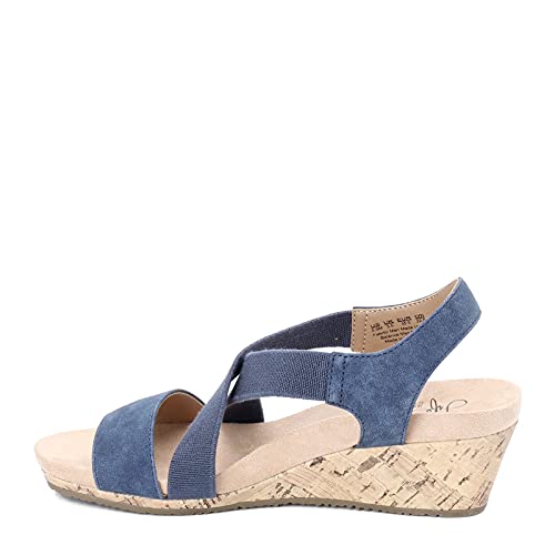 LifeStride Women's MEXICO Sandal, navy, 8 M US by LifeStride - Used condition - Image 5