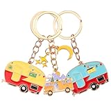 Ornement suspendu en métal – le pendentif délicat et coloré est fabriqué en métal durable et pratique pour une utilisation prolongée, porte-clés décoratif