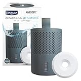 ROBUSTE, DESIGN, PRATIQUE : L'absorbeur est robuste, stable, design. Il s'intègre parfaitement aux pièces de vie. Il possède un indicateur de niveau de remplissage. Sa manipulation et vidange sont simples. Il fonctionne sans énergie, sans bruit.
