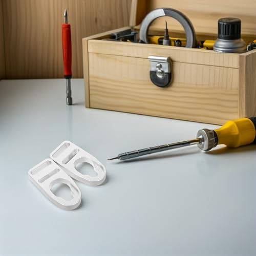 Hebillas de repuesto resistentes al agua Healeved 4 clips de aluminio con cierre seguro 6