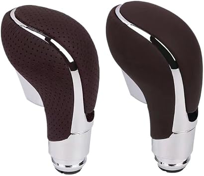 Gear Shifter Knobs Fit for Buick Regal Fit for Excelle Opel Automatic Transmission Handle, Handball Gear Shift Head, Automotive Accessories(Brown-A)