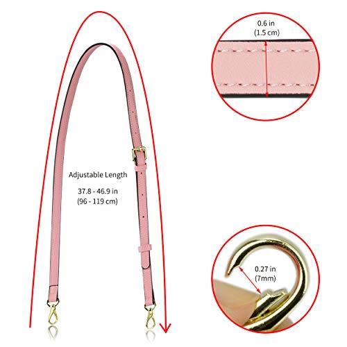 Image of Allzedream Leather Purse Strap Replacement Crossbody Handbag Long Adjustable