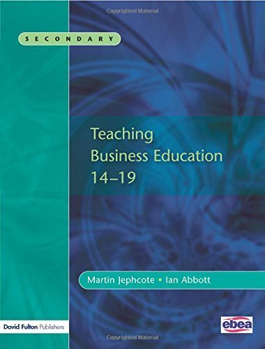 Image of Teaching Business Education 14-19 annotated edition by Jephcote, Martin, Abbott, Ian (2006) Paperback