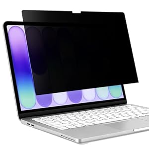 Pantalla de privacidad para MacBook Neo 2026 de 13 pulgadas A18 Pro, filtro de luz azul con película antirreflejos, reduce la fatiga ocular, protector de pantalla de privacidad para