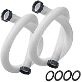 1.5' Pool Pump Hose for Intex Sand Filter Pumps & Saltwater Systems, 29060E Pool Filter Hose for Intex...