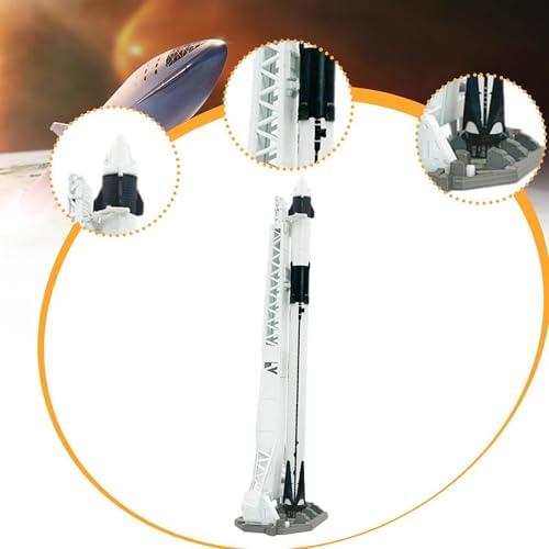 Modèle de fusée spatiale Sharplace comme décoration de bureau - 3