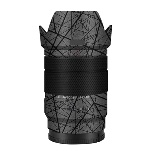 Film de protection autocollant Sony E 18-135mm anti-rayures gris
