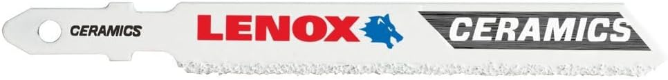 Lenox T-Shank Carbide Grit Jig Saw Blade, 3-1/2In X 3/8In, 5Pk