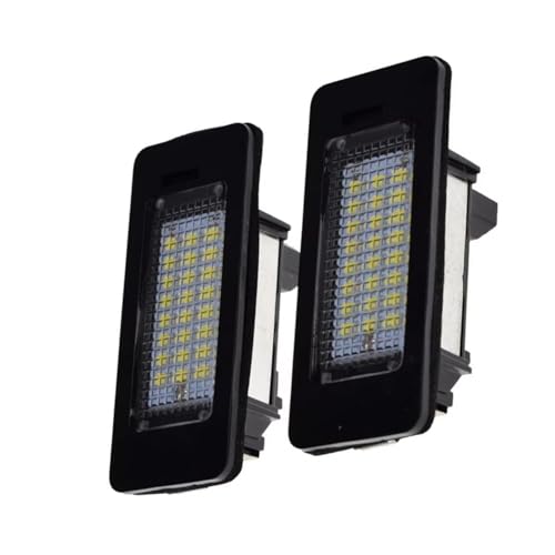 Luz de matrícula para Serie 5 E39 E60 y M5 kit de 2 piezas para recambio de bombilla trasera coche