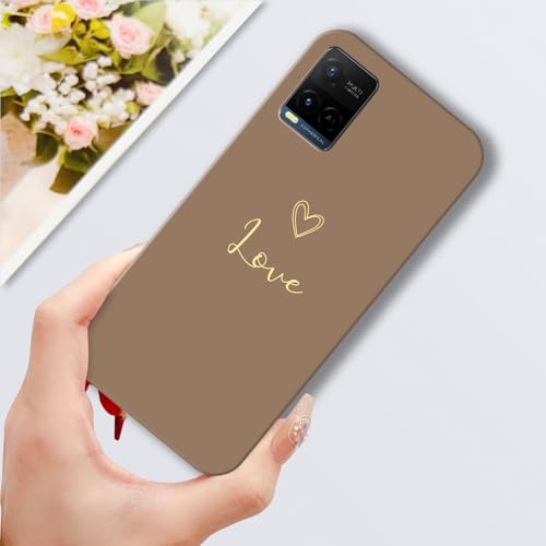 Image of COLORflow Back Cover Compatible with Vivo Y21 2021 / Y33s / Y21s | Heart Notes Color Customized Back Cover Compatible with Vivo Y21 2021 / Y33s / Y21s