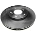 ACDelco 18A1666A Advantage Non-Coated Front Disc Brake Rotor