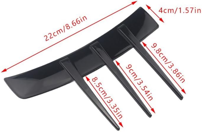 Kit canards de pare-chocs VW Passat Variant B6 3C lame spoiler 05-10 - 7