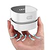 TRZLIFE Desk Vacuum Cleaner, Rechargeable and Durable Mini Desktop Vacuum with Bonus Accessories Desk Cleaner Sucks Tiny Items and Crumbs from Desktop Drawer Countertop Ideal as a White Elephant Gift