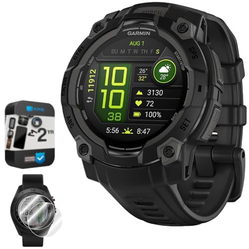 Garmin Instinct - Smartwatch AMOLED GPS per esterni, 3-45 mm,...