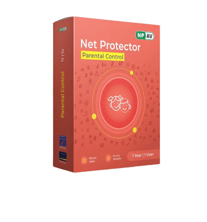 NP AV Net Protector Parental Control – Advanced Child Safety & Screen Monitoring Software with App Blocking, Website Filtering, Usage Control & Online Protection | 1 Year | 1 User-image-13