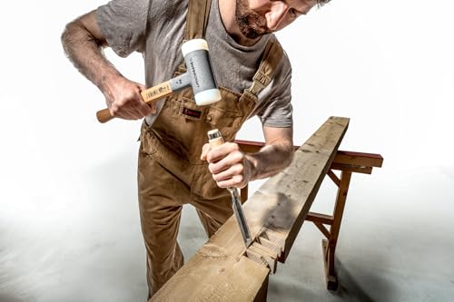 SUPERCRAFT-Schonhammer, mit schwingungsdämpfendem, ergonomisch geformtem und lackiertem Hickorystiel | D=40 mm | 3366.040