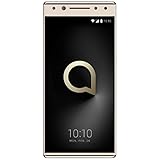 Alcatel 5 - Smartphone de 5.7' (Quad-Core 4 x 1.5 + 4 x 1 GHz, Memoria 32 GB Ampliable hasta MicroSD de 128 GB, cámara de 16 MP F2, Android 7.1) Color Oro