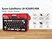 LABELWORKS Epson LW-K200PX-RDB Portable QWERTY Keyboard Label Maker for Home & Hobbies – Craft, Organize, and Personalize - Red Black Printer