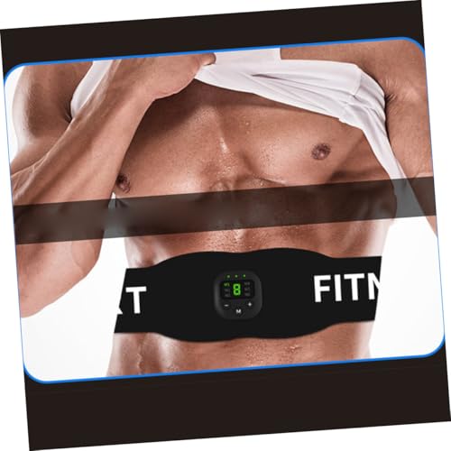 Cinturón de entrenamiento abdominal recargable USB con pantalla marca IMIKEYA 2
