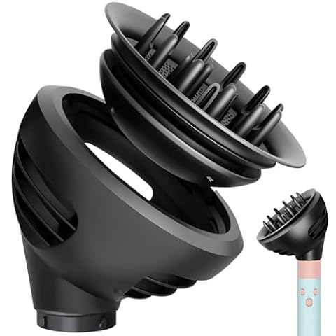 Fixbetter nakładki dyfuzora do Dyson Airwrap HS05 HS01 HS08, dyfuzor do fal i loków do nakładek Dyson Airwrap, przekształcalny do stylizatora Dyson Airwrap w suszarkę do włosów