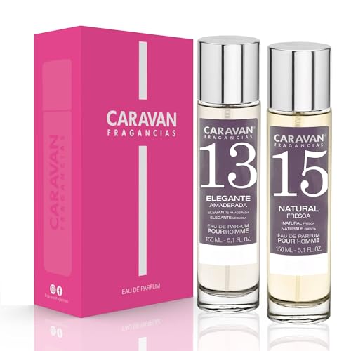 CARAVAN FRAGANCIAS - CAJA DE REGALO con 2 Perfumes: Nº15 y Nº13...