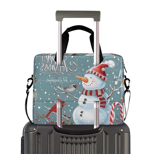 Maletín para portátil Alaza con diseño de muñeco de nieve 13-15.6 pulg miniatura 3