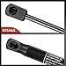 A-Premium Rear Hatch Lift Supports Shock Struts Compatible with Honda Models - Civic 2017 2018 2019 2020 2021 Hatchback Only, NOT FIT Type R Submodel(2PC Set)