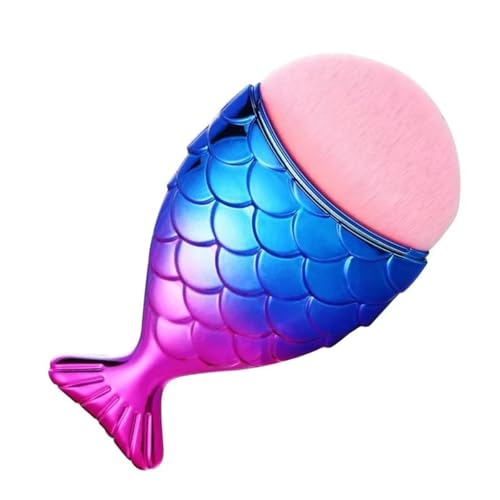 Pincel Espanador Pó Unha Rabo De Sereia Manicure Maquiagem
